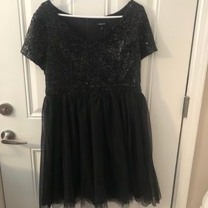Torrid Black Party Tutu skirt dress